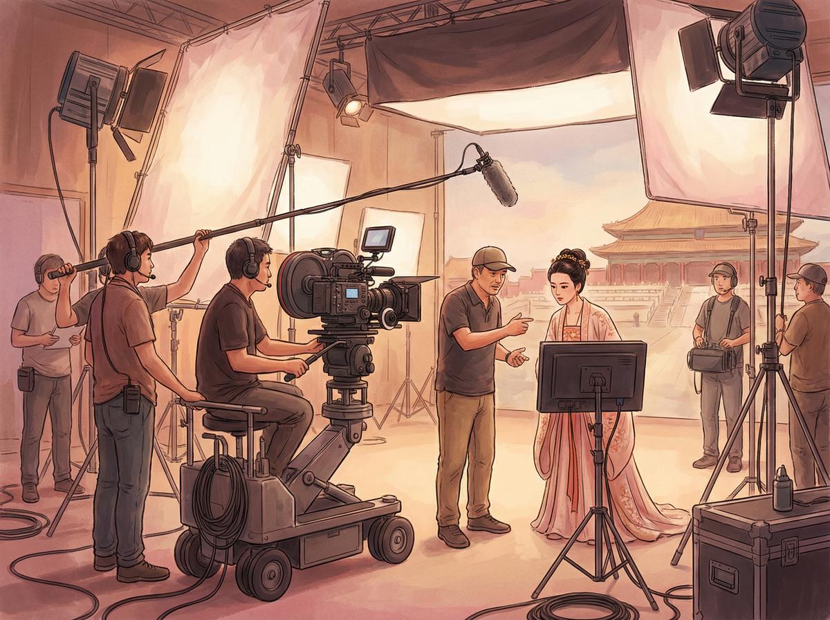 抖音风社区美图与传媒展示