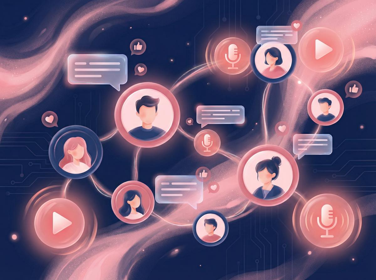 抖音风智能推荐影视短片